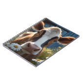 Jersey Cow Notebook Notizblock (Linke Seite)