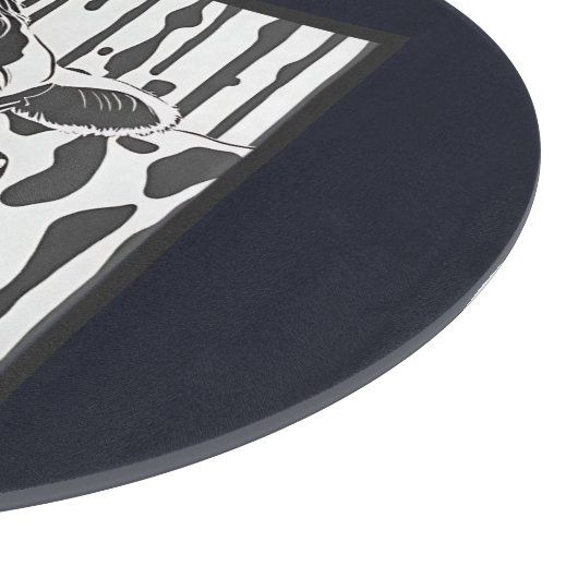 Jersey Cow Schneidebrett (Ecke)