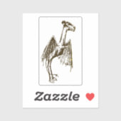 Jersey Devil Aufkleber (Blatt)