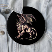 Jersey Devil Cryptid Creature Button (Beispiel)