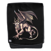 Jersey Devil Cryptid Creature Rucksack (Vorderseite)