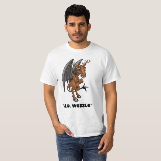 Jersey Devil "J.D. Wozzle" Cryptid T - Shirt (Vorne ganz)