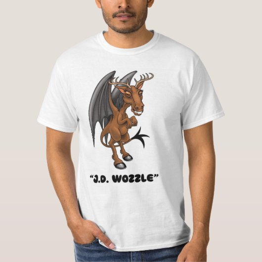Jersey Devil "J.D. Wozzle" Cryptid T - Shirt (Vorderseite)
