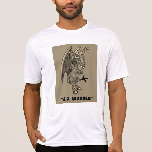 Jersey Devil "J.D. Wozzle" Cryptid T - Shirt (Vorderseite)