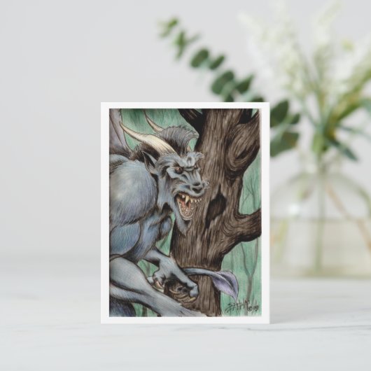 Jersey Devil Postcard Postkarte (Stehend Vorderseite)