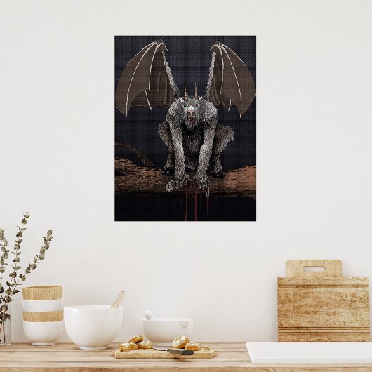 Jersey Devil Poster (Küche)