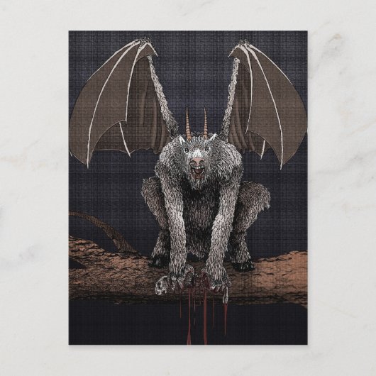 Jersey Devil Postkarte (Vorderseite)