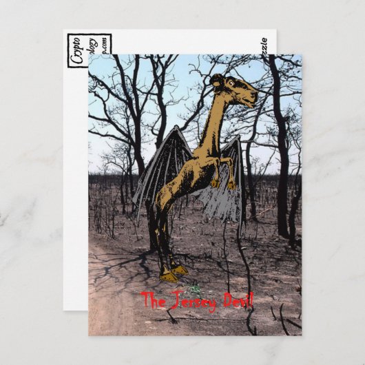 Jersey Devil Postkarten (Vorne/Hinten)