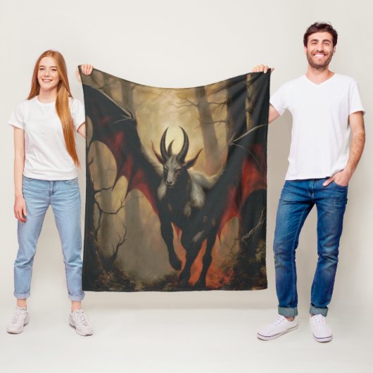Jersey Devil Renaissance Blanket Fleecedecke (Beispiel)