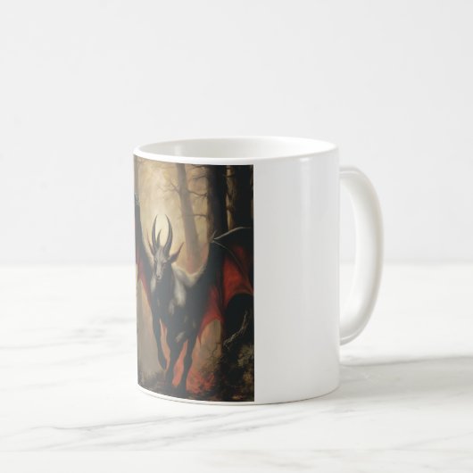 Jersey Devil Renaissance Coffee Tasse (VorderseiteRechts)