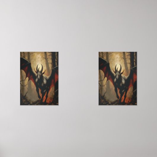 Jersey Devil Renaissance Print Set (Vorderseite)