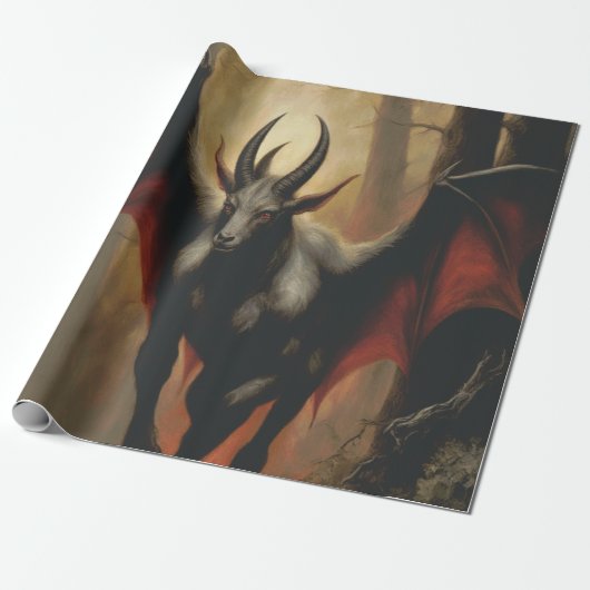 Jersey Devil Wrapping Paper Geschenkpapier (Ungerollt)