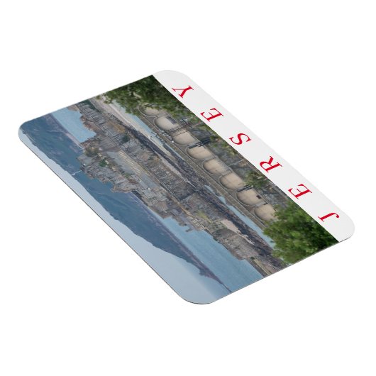 Jersey Elizabeth Castle naher Kühlschrankmagnet Magnet (Rechte Seite)