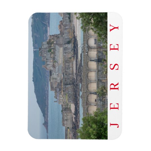 Jersey Elizabeth Castle naher Kühlschrankmagnet Magnet (Vertikal)