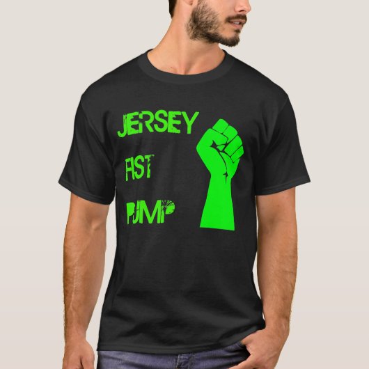 Jersey-Faust-Pumpen-T - Shirt (Vorderseite)