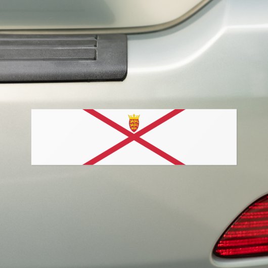 Jersey Flag Autoaufkleber (Auf Auto)