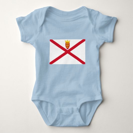 Jersey Flag Baby Strampler (Vorderseite)