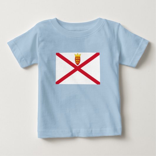 Jersey Flag Baby T-shirt (Vorderseite)
