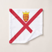 Jersey Flag Badhandtuch Set (Waschlappen)