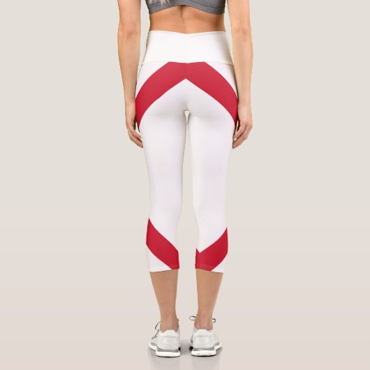 Jersey Flag Capri Leggings (Rückseite)