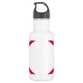 Jersey Flag Edelstahlflasche (Rückseite)