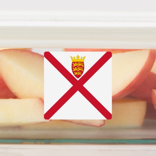 Jersey Flag Etiketten (Befestigt)