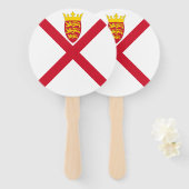 Jersey Flag Fächer (Vorne und Hinten)