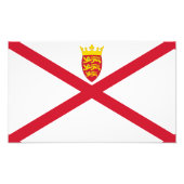 Jersey Flag Fotodruck (Vorne)