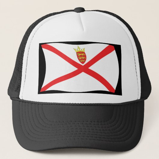 Jersey Flag Hat Truckerkappe (Vorderseite)