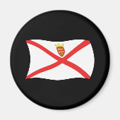 Jersey Flag Magnet (Vorne)