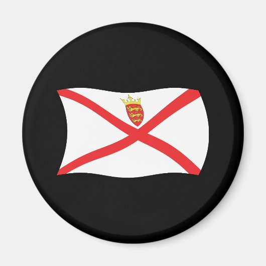 Jersey Flag Magnet (Vorne)