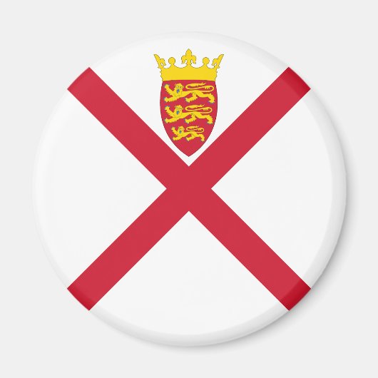Jersey Flag Magnet (Vorne)