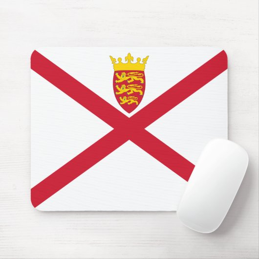Jersey Flag Mousepad (Mit Mouse)