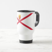 Jersey Flag Reisebecher (VorderseiteRechts)