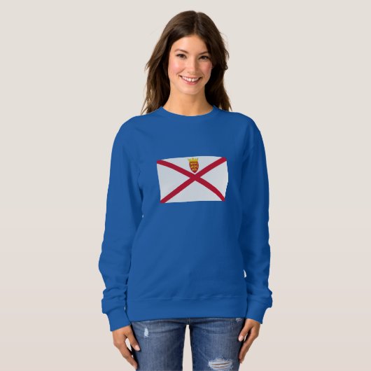 Jersey Flag Sweatshirt (Vorne ganz)
