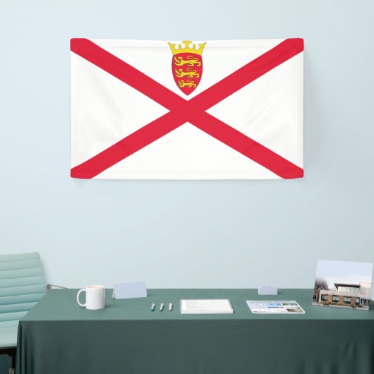 Jersey-Flagge Banner (Messeveranstaltung)