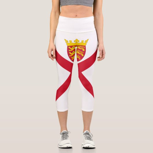 Jersey-Flagge Capri Leggings (Vorderseite)