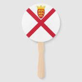 Jersey-Flagge Fächer (Rückseite)