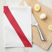 Jersey-Flagge Geschirrtuch (Viertel Falte)