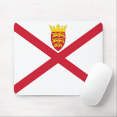 Jersey-Flagge Mousepad (Mit Mouse)