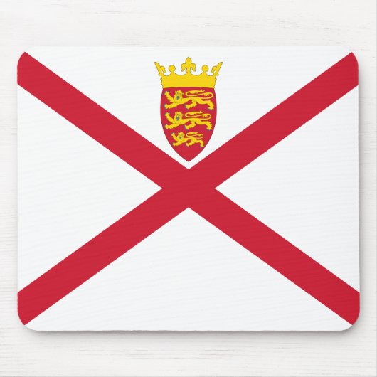 Jersey-Flagge Mousepad (Vorne)