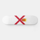 Jersey-Flagge Skateboard (Horizontal)