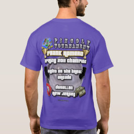 Jersey-Flipperautomat-Vereinigung PinGolf T-Shirt