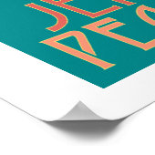 Jersey Frucht Poster horizontal (Ecke)