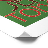 Jersey Fruits Poster (Ecke)