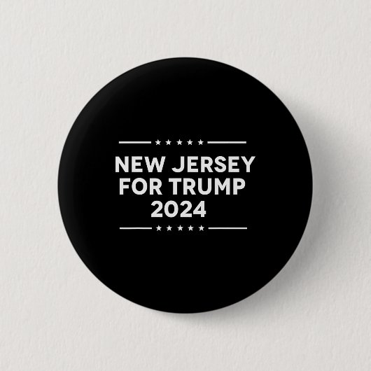 Jersey für Trump 2024 Button (Vorderseite)