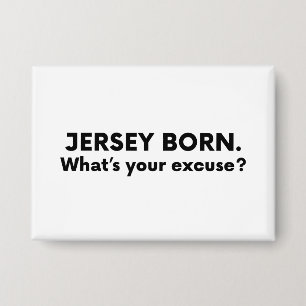 Jersey Geboren Button