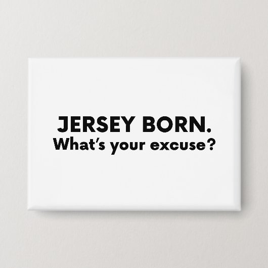 Jersey Geboren Button (Vorderseite)