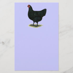 Jersey Giant: Black Hen Briefpapier