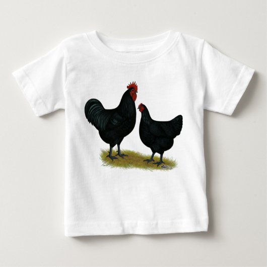 Jersey Giant Chickens Baby T-shirt (Vorderseite)
